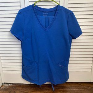 Jaanuu Royal Blue Scrub Set S/SP